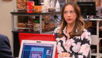 Madewell  Silk rose print boy shirt worn by Ann Perkins (Rashida Jones) in Parks and Recreation (S05E17)