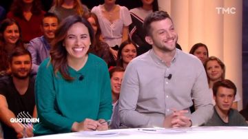 Le pull vert de Salhia Brakhlia dans Quotidien du 21/05/2019