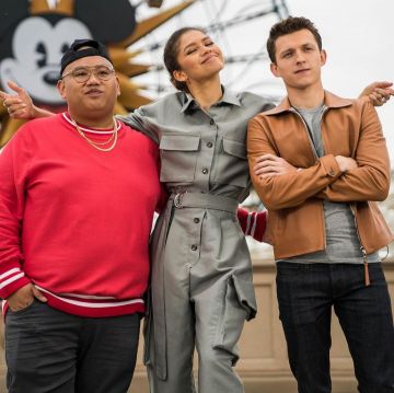 The combination worn by Zendaya on the account instagram @Tomholland2013