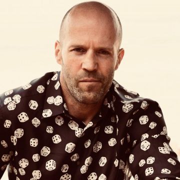 Louis Vuit­ton Reg­u­lar Fit Shirt with Dice worn by Jason Statham on his In­sta­gram Ac­count @Ja­son­statham
