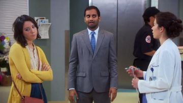 Pins and Needles at Urban Outfitters  Knit Circle Skirt worn by April Ludgate (Aubrey Plaza) in Parks and Recreation (S06E05)