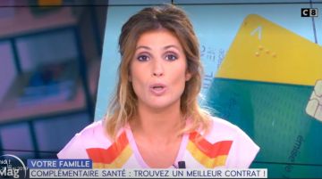 Le t-shirt rose manches courtes de Caroline Ithurbide dans William à midi le 29.05.2019