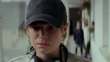 Black denim cap worn by Rose-Lynn (Jessie Buckley) in Wild Rose