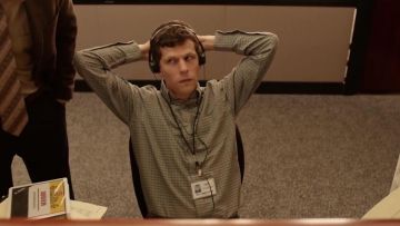 Plaid shirt worn by Casey (Jesse Eisenberg) in The Art of Self-Defense