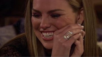 Gabriel & Co14K Or Blanc des Dames de Mode de l'Anneau de Hannah Brown dans La Bachelorette (S15E02)