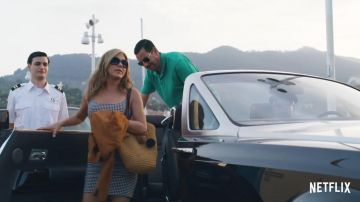 Rolls Royce Phantom Convertible used by Audrey Spitz (Jennifer Aniston) in Murder Mystery