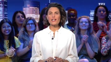 La Chemise manches longues à bavolets de Alessandra Sublet dans C'est Canteloup
