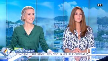La robe verte de Sandra Ferreira dans William à midi du 30/05/2019