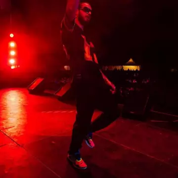 La paire de Nike Air Presto x Acronym de SCH sur son compte Instagram