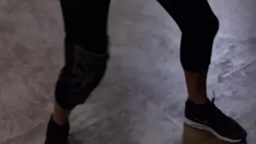 Nike Air Max Thea Sneakers in Anthracite worn by Bobbi Morse (Adrianne Palicki) in Marvel's Agents of S.H.I.E.L.D. (S03E03)