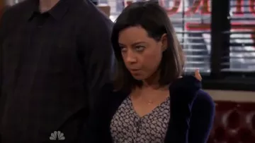 Band of Gypsies at Urban Outfitters  Button Up Swing Dress worn by April Ludgate (Aubrey Plaza) in Parks and Recreation (S06E21)