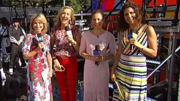 La réforme Mona Robe portée par Amy Robach sur Good Morning America Peut 31,2019