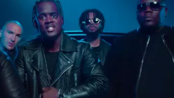 Le perfecto noir porté par Black M dans son clip Bon (Prologue)