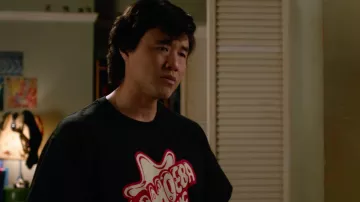 Amoeba Music tee worn by Marcus (Randall Park) in Always Be My Maybe