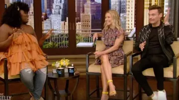 Shoshanna Amora Dress worn by Kelly Ripa on LIVE with Kelly and Ryan  May 31, 2019