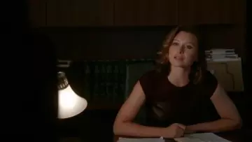 Heathrow blue Dress worn by Peyton Charles (Aly Michalka) in iZombie (Season05 Episode05)