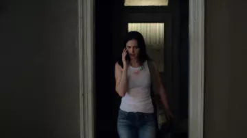 White Tank Top worn by Jessica Jones (Krysten Ritter) in Marvel's Jessica Jones (Season 03)