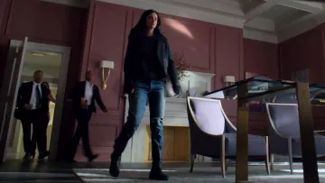 Ripped jeans worn by Jessica Jones (Krysten Ritter) in Marvel's Jessica Jones (Season 03)