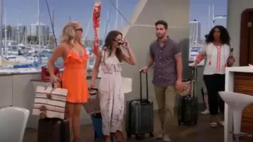 Free People Island Jumpsuit worn by Sofia Rodriguez (Aimee Carrero) in Young & Hungry (S05E20)