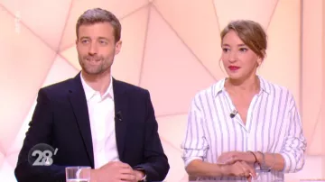 La camisa a rayas de Nadia Daam en 28 minutos a partir del 02/05/2019
