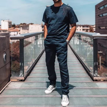 Zapatillas Dior B23 usadas por Anil Brancaleoni en su cuenta de Instagram @anilbrancaleoni