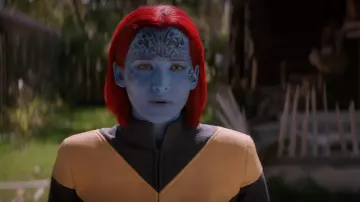 Red Wig of Raven / Mystique (Jennifer Lawrence) in Dark Phoenix