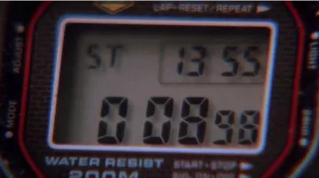 Reloj casio digital usado por Marcus Sommers (Kevin Costner) en American Flyers