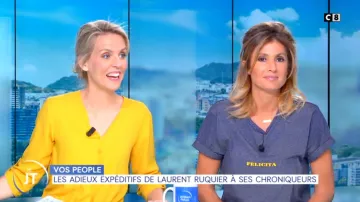 Le T Shirt Felicita de Caroline Ithurbide dans William à midi du 10/06/2019
