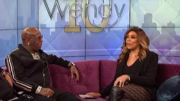 Urban Outfitters Sparkle and Fade Blazer worn by Wendy Williams in The Wendy Williams Show June 6, 2019