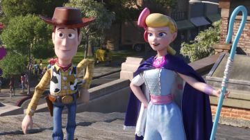 La figurine parlante Bergère (voix française Audrey Fleurot) dans Toy Story 4