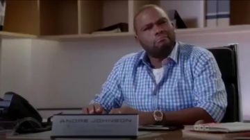 Robert Graham Bugspray Tissée à Manches Longues Shirt porté par Andre "Dre' Johnson (Anthony Anderson), en black-ish (Saison 01 Épisode 01)