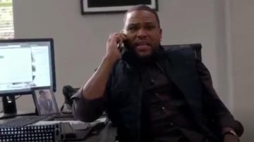 La théorie de Zack PS du Rhône Plaid Shirt porté par Andre "Dre' Johnson (Anthony Anderson), en black-ish (Season01 Episode05)