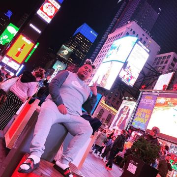 El chándal gris de Nike que luce Naza en su cuenta de Instagram @nazaofficiel