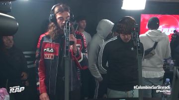 Le blouson Schott porté par Lujipeka dans la vidéo Lujipeka & Zed Yun Pavarotti "Feedback" sur #PlanèteRap