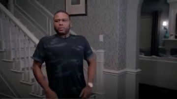 G Star Raw Troupman à Manches Courtes T-Shirt porté par Andre "Dre' Johnson (Anthony Anderson), en black-ish (Saison 01, Épisode 14)