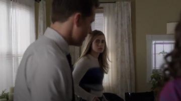 Rag & Bone Holland Sweater worn by Michaela Stone (Melissa Roxburgh) in Manifest (Season01 Episode08)