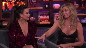 Nicole Rose Diamond Snake Wrap Bracelet worn by Denise Richards on Watch What Happens Live with Andy Cohen June 11, 2019