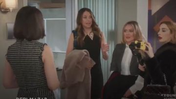 N°21 Vestido de Agacia usado por Liza Miller (Sutton Foster) en Younger (Temporada06 Episodio01)