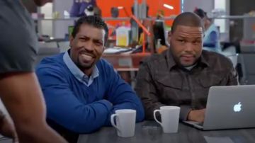 G Star Raw Rackler Longsleeve Shirt worn by Andre 'Dre' Johnson (Anthony Anderson) in black-ish (Season01 Episode17)
