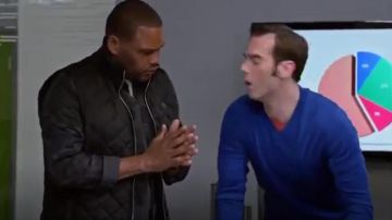 G Star Raw Meefic Matelassé Noir Veste portée par Andre "Dre' Johnson (Anthony Anderson), en black-ish (Season01 Episode20)