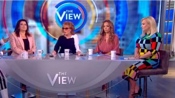 Zara Belted Wrap Jumpsuit usado por Sunny Hostin en The View 13 de junio de 2019