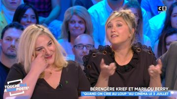 La tapa negra de Bérengère Krief en Touche pas à mon poste del 17 de junio de 2019
