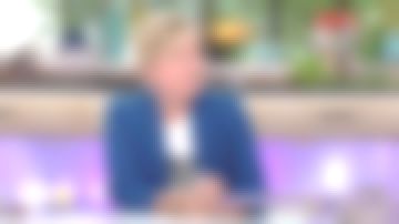 La camiseta de Hollywood usada por Anne-Élisabeth Lemoine en C à vous el 17.06.2019