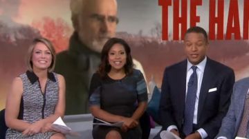 Nanette Lepore Printed Zip Up Polo Dress worn by Dylan Dreyer on  Today June 03,2019