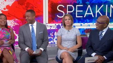 Eliza J  Tweed Sheath Dress worn by Dylan Dreyer on Today June 05,2019