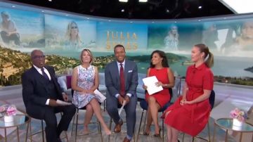 Kate Spade  Daisy Garden Dress worn by Dylan Dreyer on Today June 12,2019