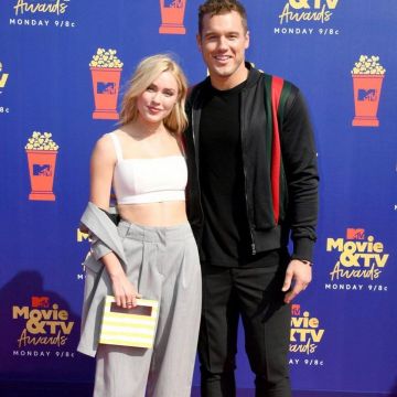 Pantalones Kheir Sannai Alina usados por Cassie Randolph para los MTV Movie Awards - 15 de junio de 2019