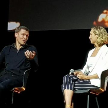 The white tank top Show Me Your Mumu worn by Candice King at Bloody Night Con in Brussels on 9 June 2019