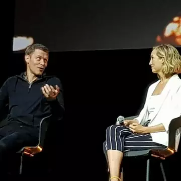 The white tank top Show Me Your Mumu worn by Candice King at Bloody Night Con in Brussels on 9 June 2019