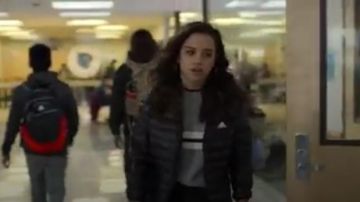 Adidas Women’s adidas Varilite Hooded Jacket worn by Moe Truax (Kiana Madeira) in Trinkets (S01E10)